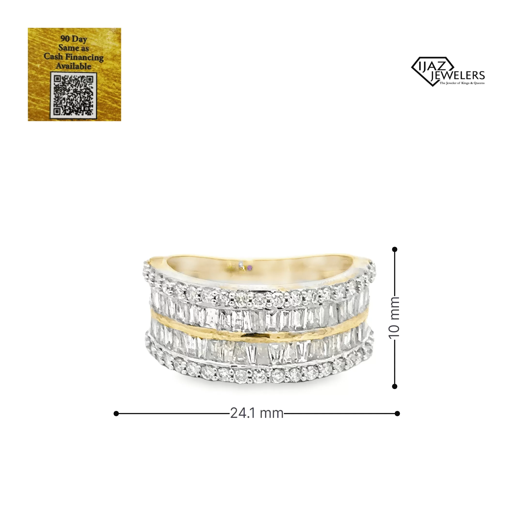 10K Gold 2.00 CTW Diamond Band