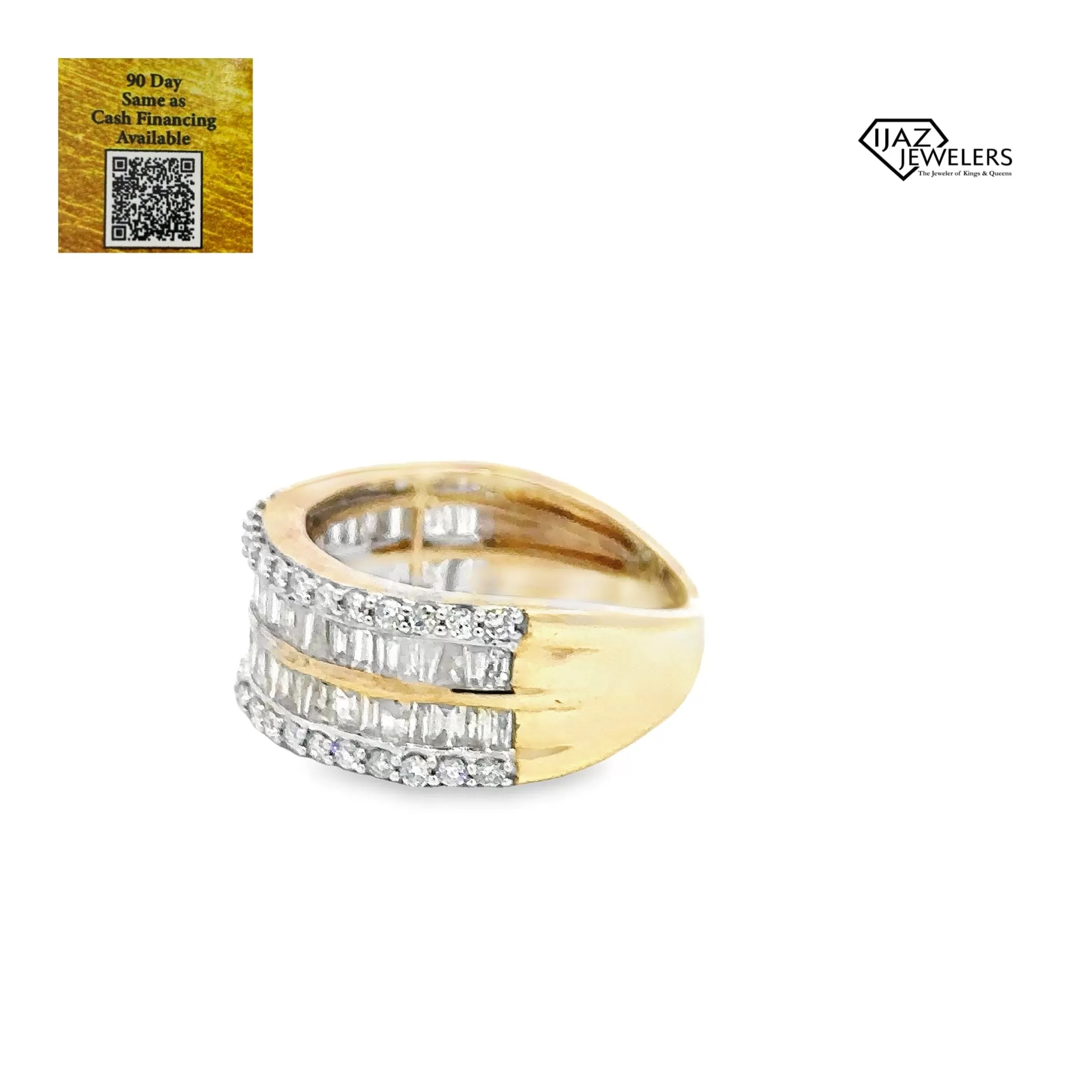 10K Gold 2.00 CTW Diamond Band