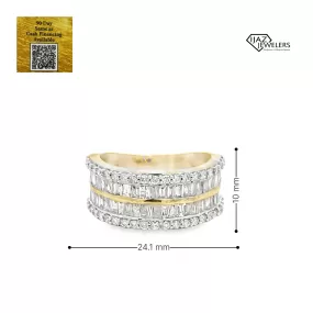 10K Gold 2.00 CTW Diamond Band