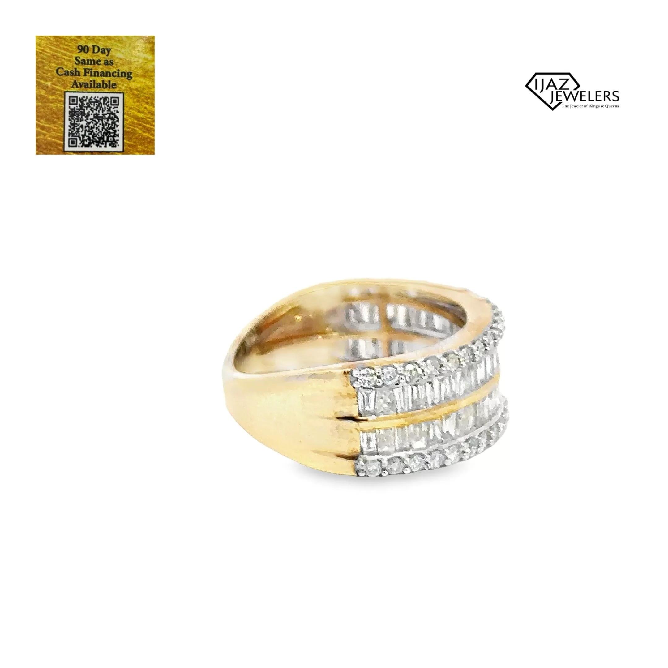 10K Gold 2.00 CTW Diamond Band