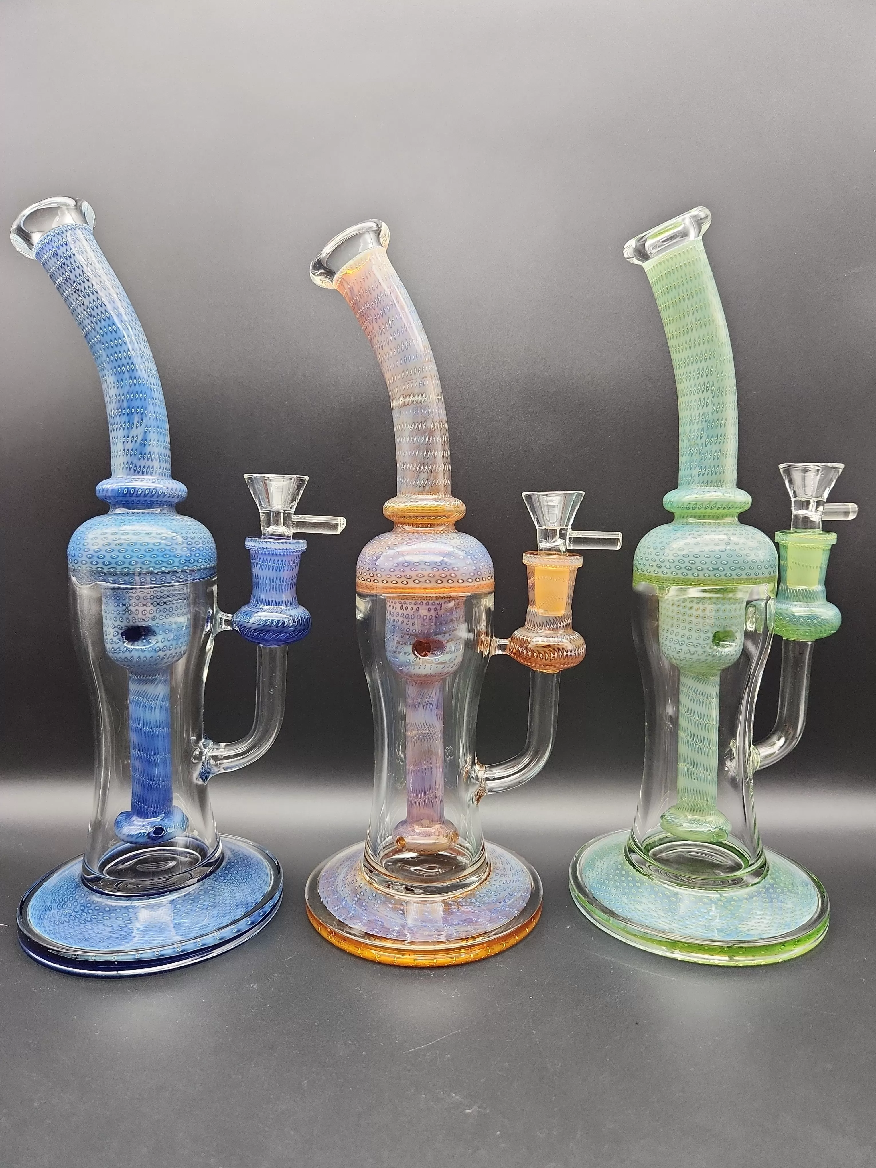 11 Polka Dot Incycler Water pipe