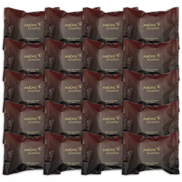 40 Pieces AMORE Counselor Perfumed Bar Soaps Body Facial Skincare