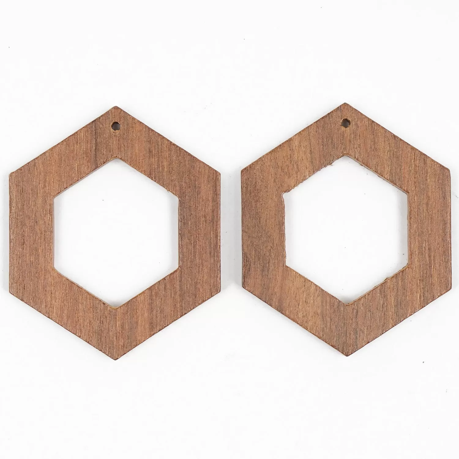 6PCS Earring Pendant Geometric Shape Earring Pendant Wooden Charms Jewelry Making 103940