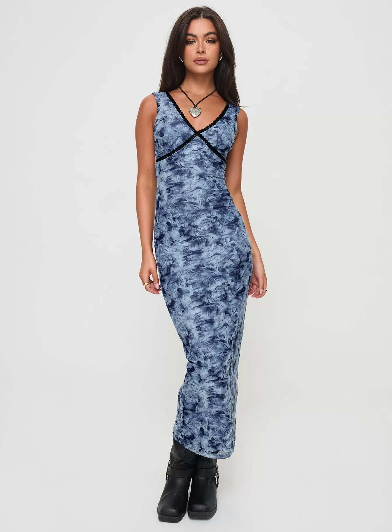 Abberley Maxi Dress Blue