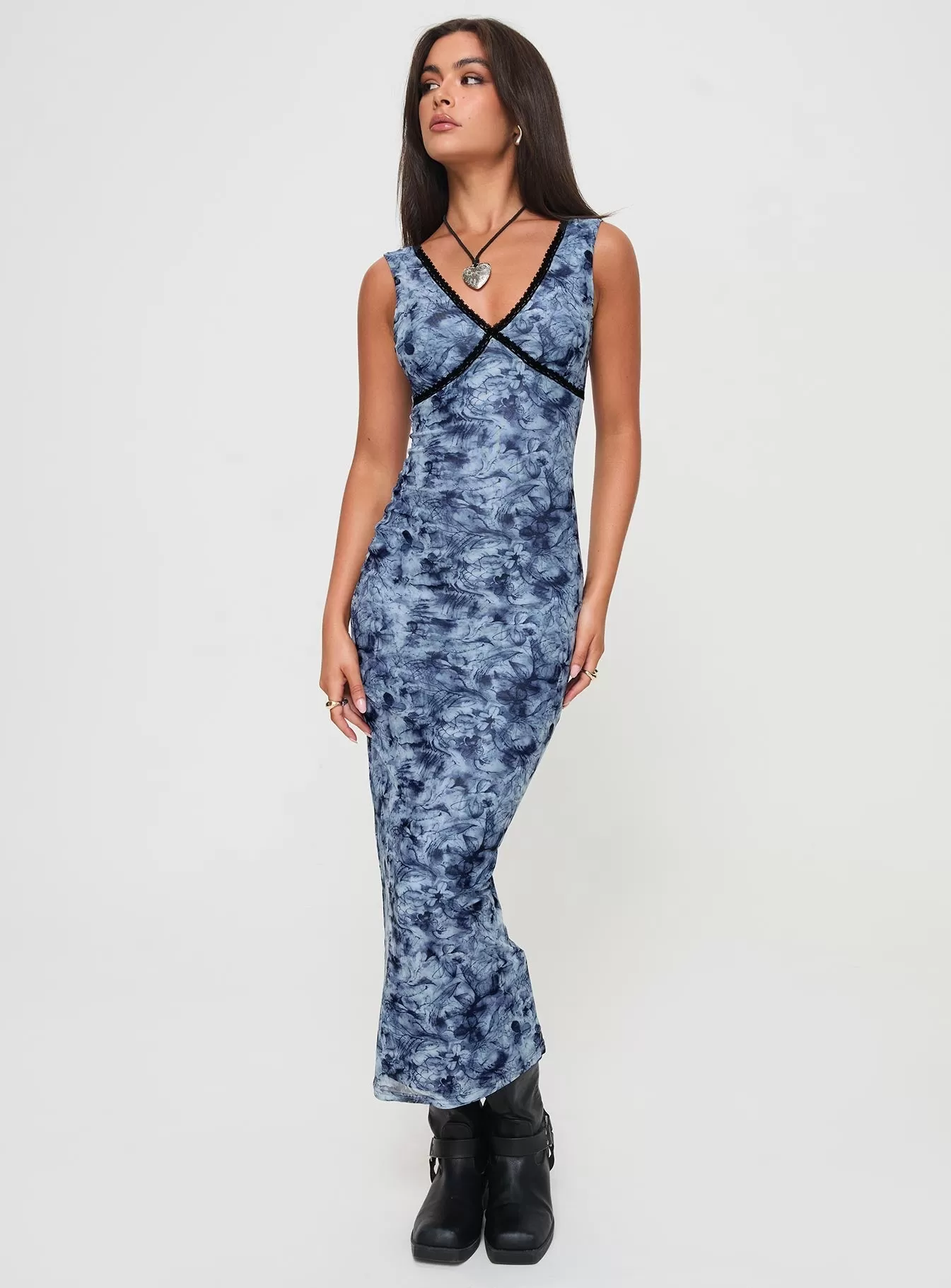 Abberley Maxi Dress Blue