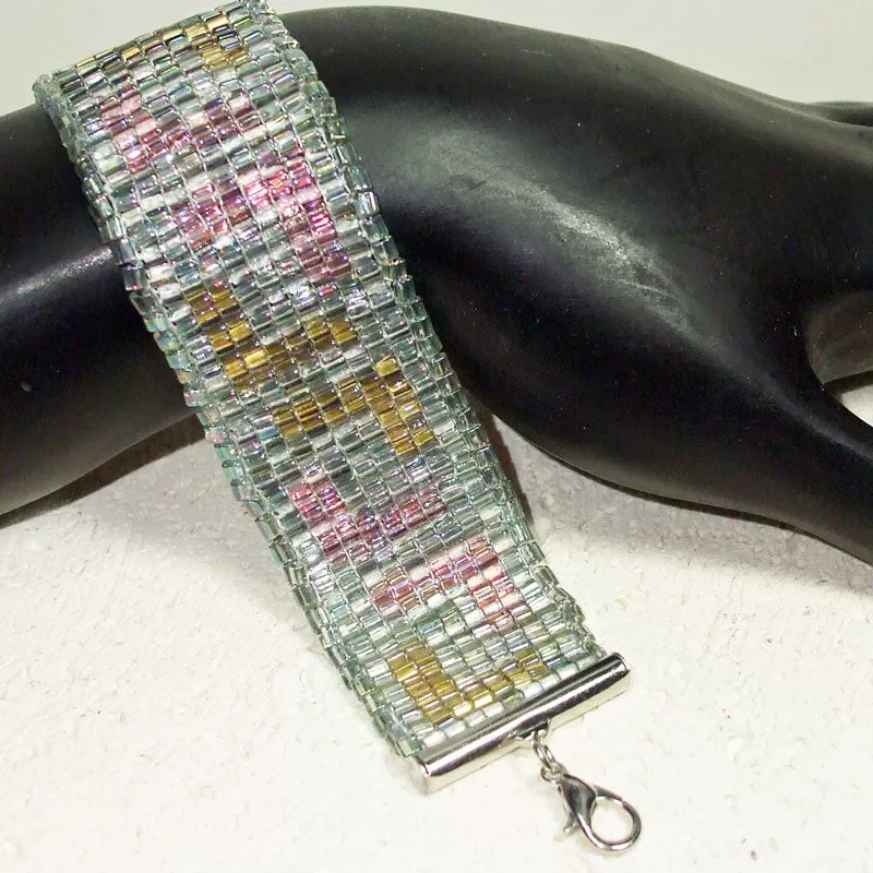 Adalia Triangle Seed Bead Bracelet