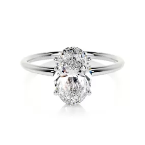 Adaline Lab Grown Diamond Ring -Platinum