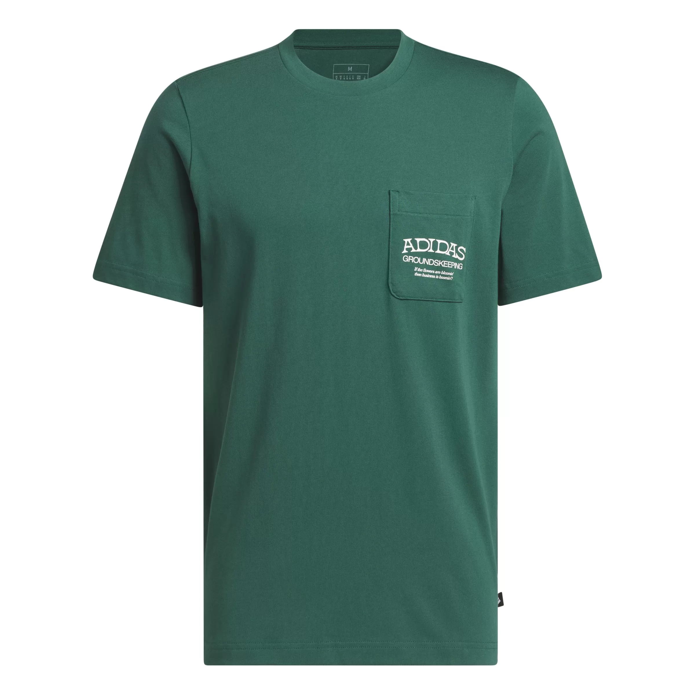 adidas Greenskeeper Graphic Pocket T-Shirt - Court Green