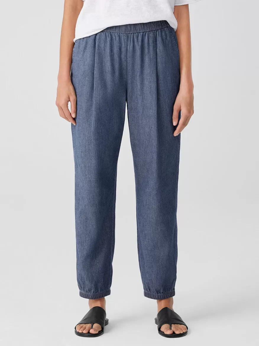 AIRY ORGANIC COTTON TWILL JOGGER PANT