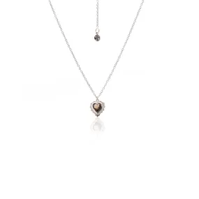 Amour / Necklace / Smokey Quartz   Silver