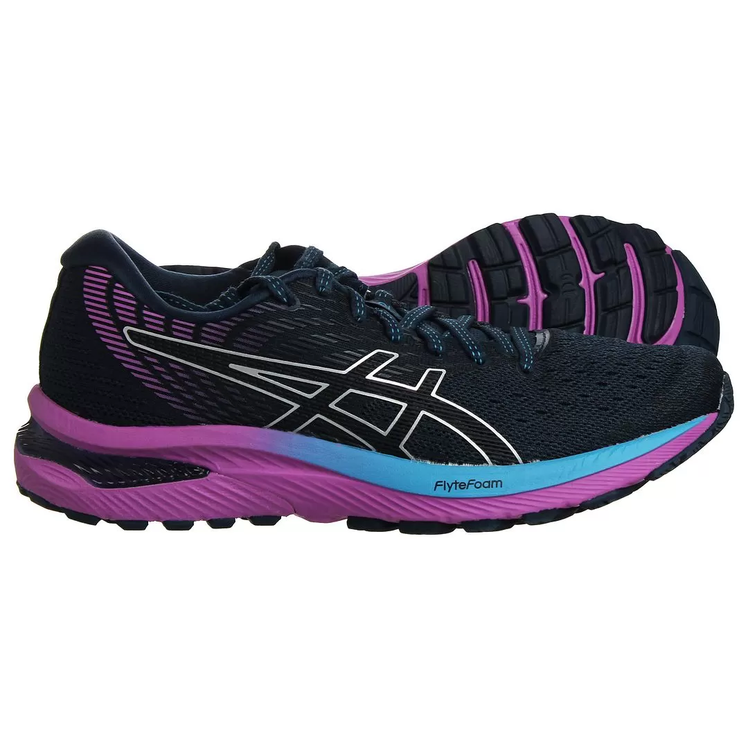 Asics Gel-Cumulus 22 Womens Black Running Trainers