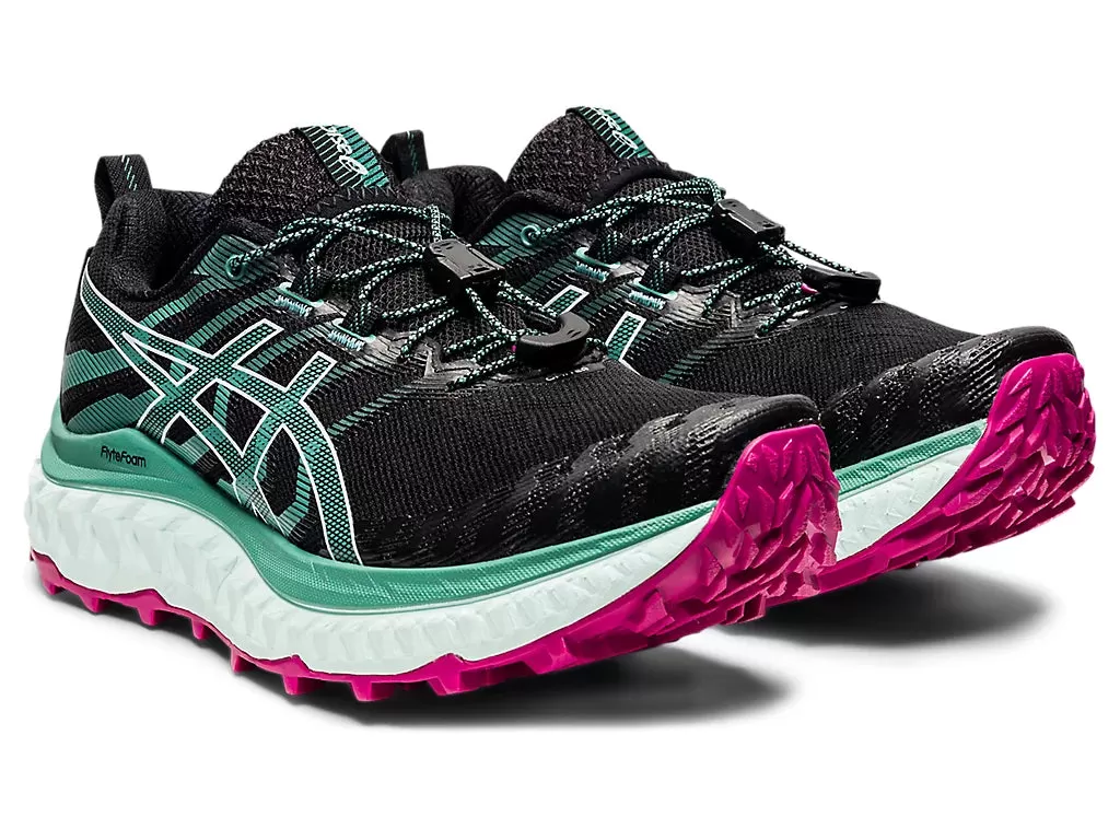 ASICS Women's TRABUCO MAX (Black/Soothing Sea)