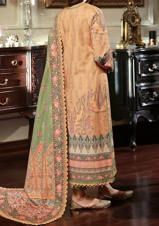 Asim Jofa Asra Pakistani Dress With Winter Shawl