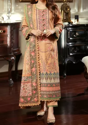 Asim Jofa Asra Pakistani Dress With Winter Shawl