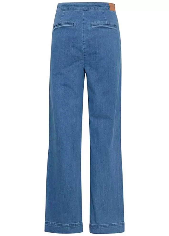 Atelier Rêve Harper Jeans - Medium Blue Washed