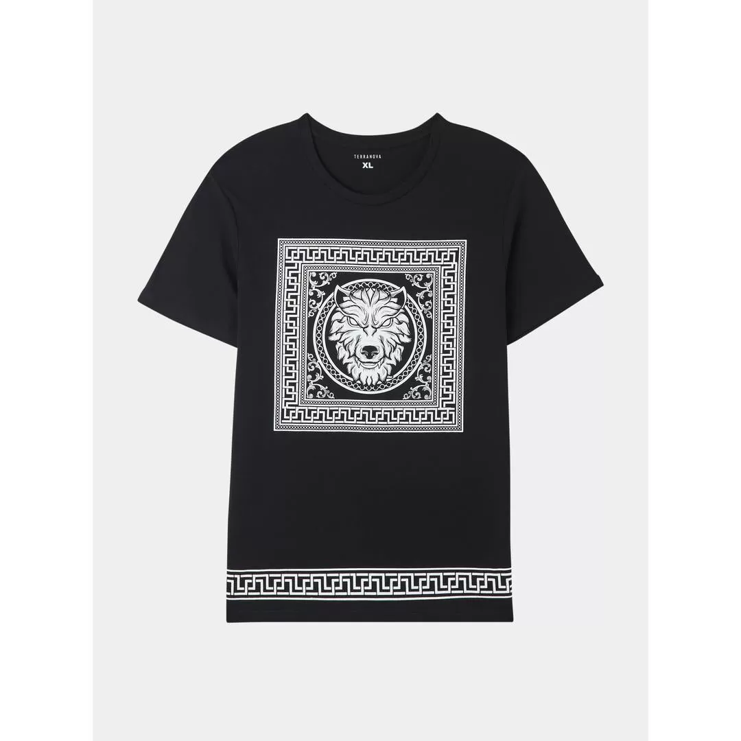 Baroque Print T-Shirt