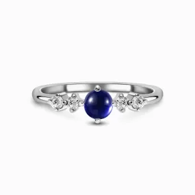 Blue Sapphire Ring - Loveliness