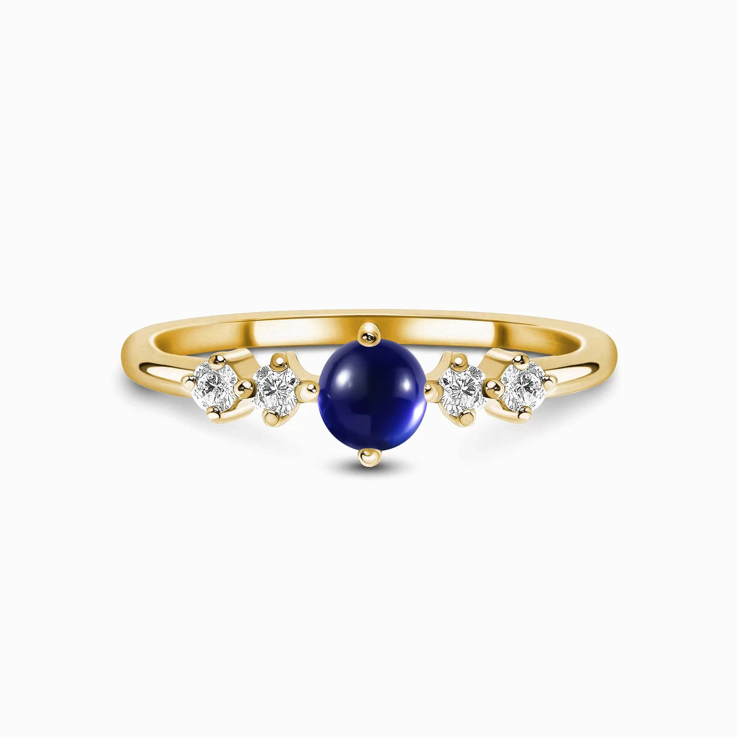 Blue Sapphire Ring - Loveliness