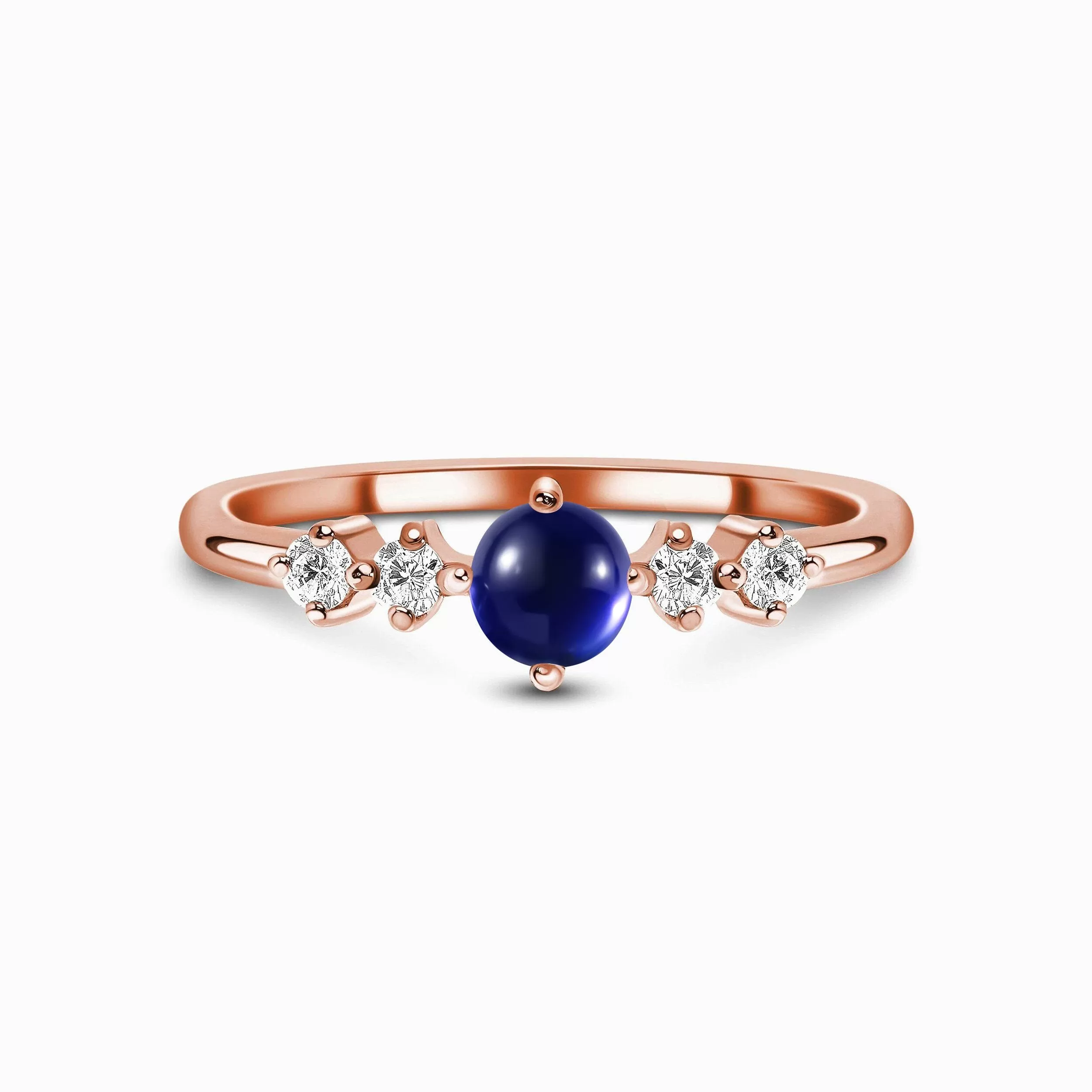 Blue Sapphire Ring - Loveliness