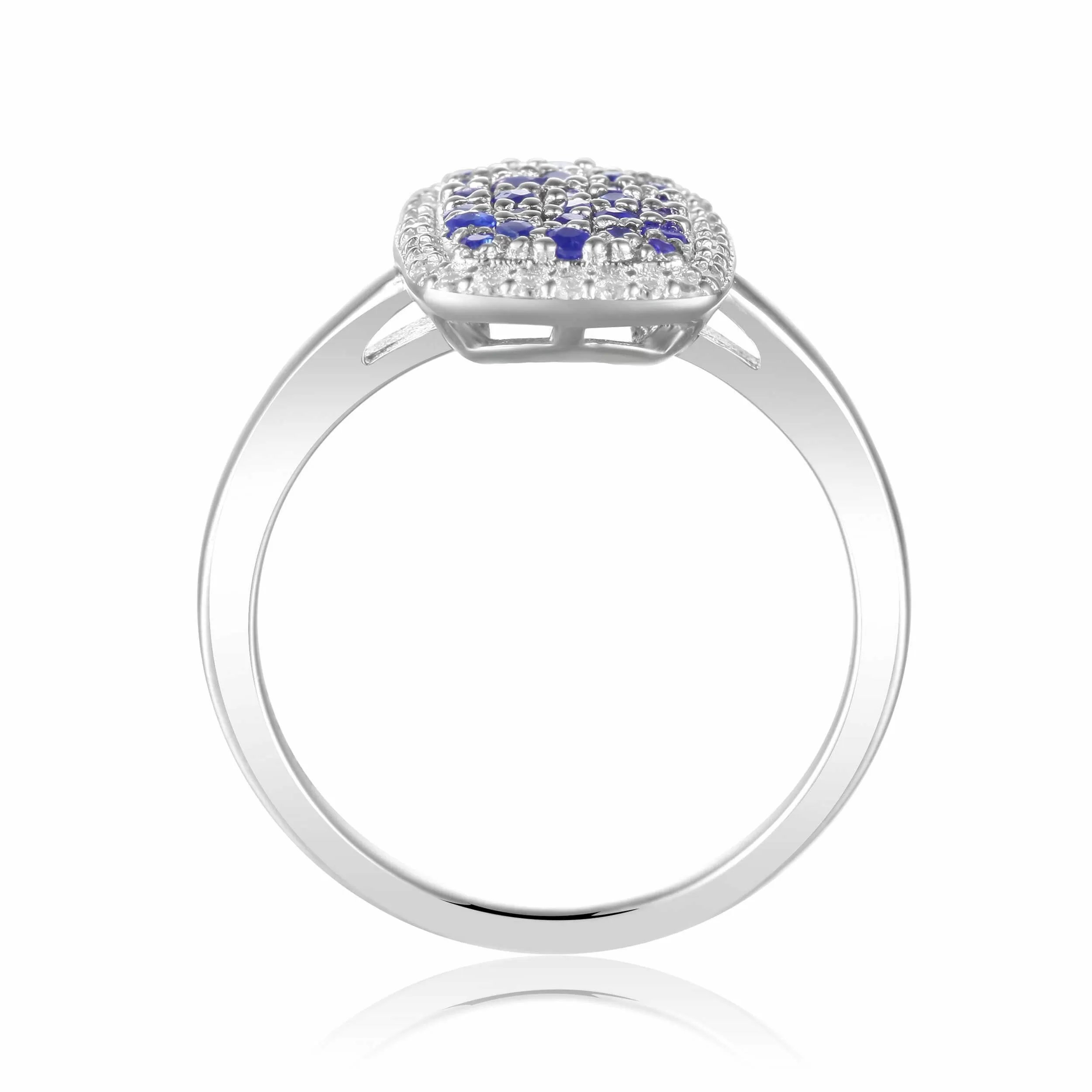 Blue Sapphire Statement Ring