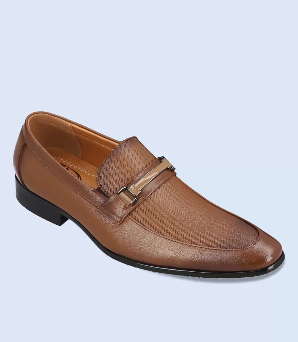 BM5057-KHAKI-Men Formal Slip-on's