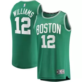 Boston Celtics Grant Williams Fanatics Branded Replica Fast Break Player Icon Jersey Mens - Green | Ireland J6383T5