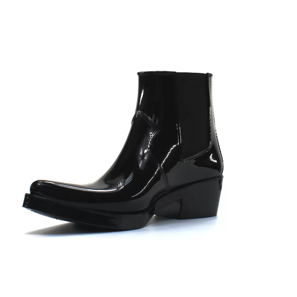 Calvin Klein Jeans Black Chelsea Wellington Boots - Womens