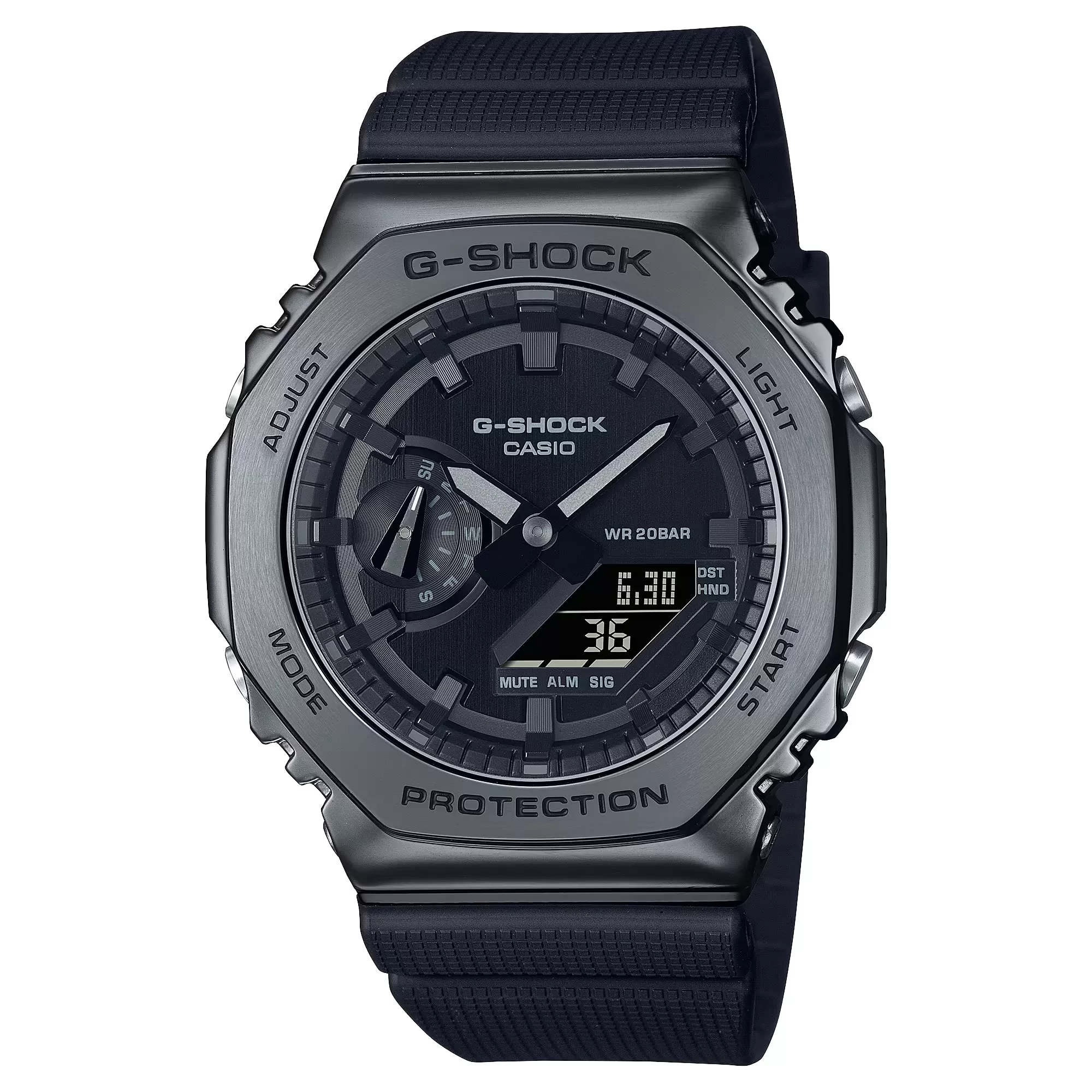 Casio G-Shock Black-on-Black CasiOak GM2100BB-1A GM2100 Series Watch