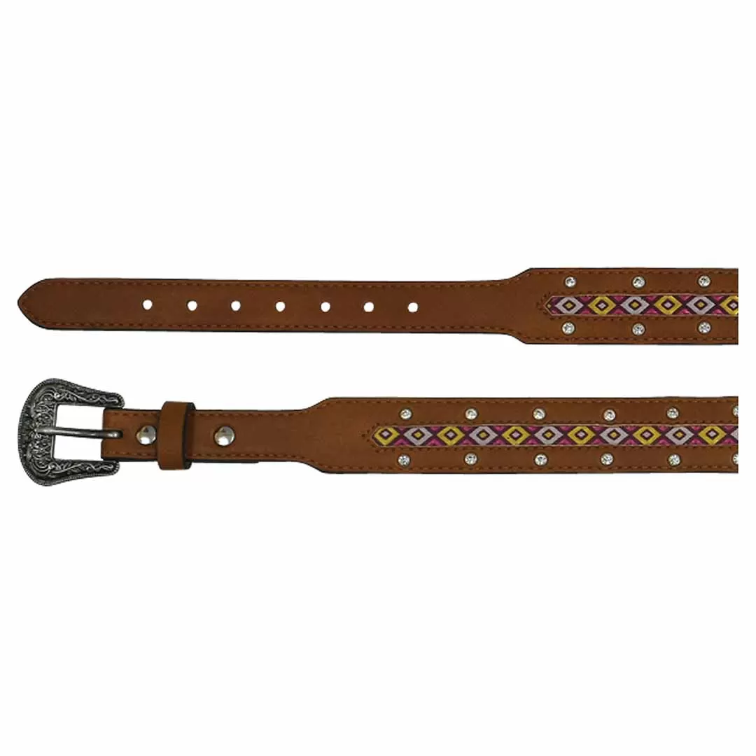 Catchfly Girls' Ribbon Inlay Belt