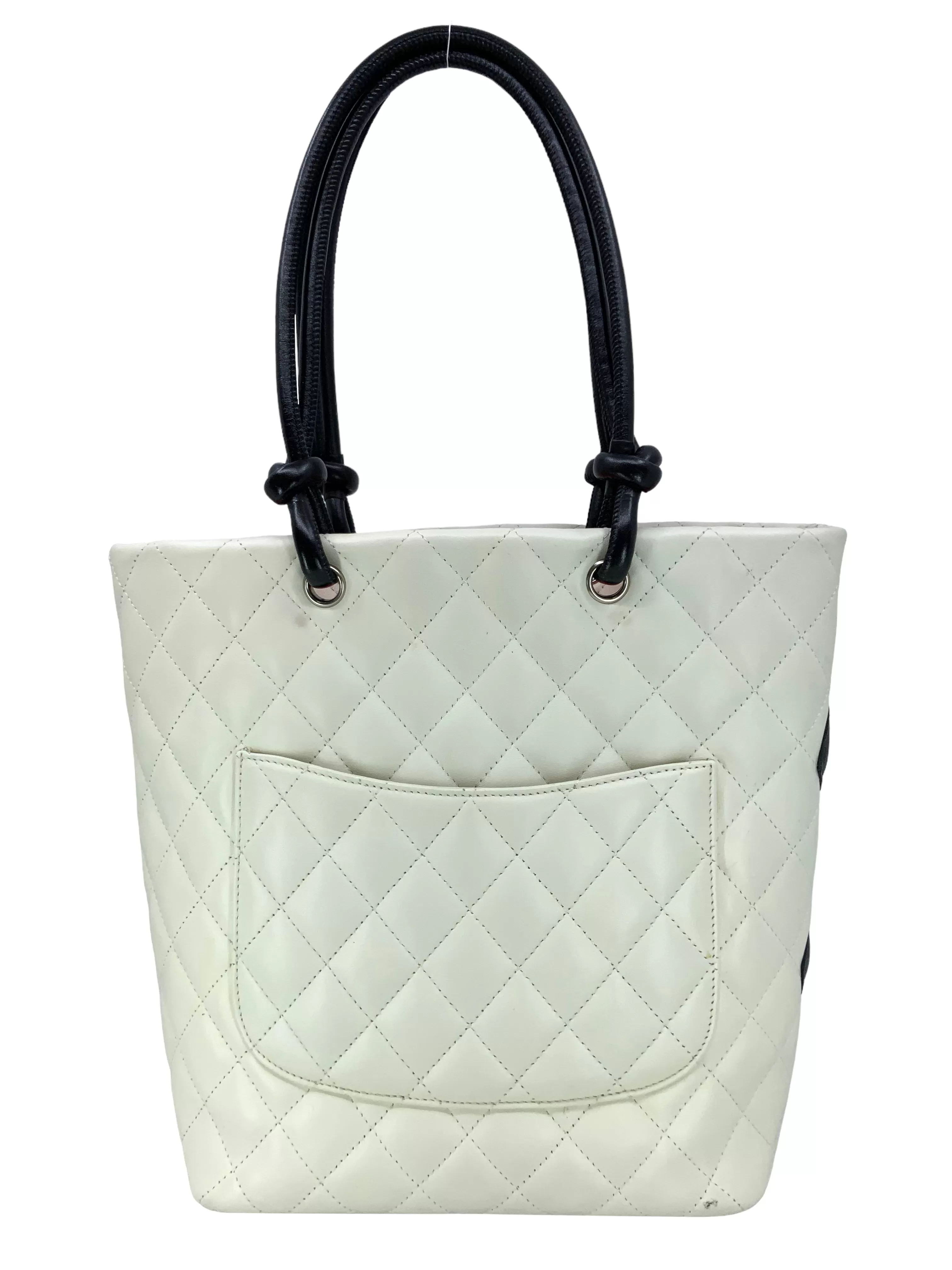 Chanel Quilted Leather Medium Cambon Tote