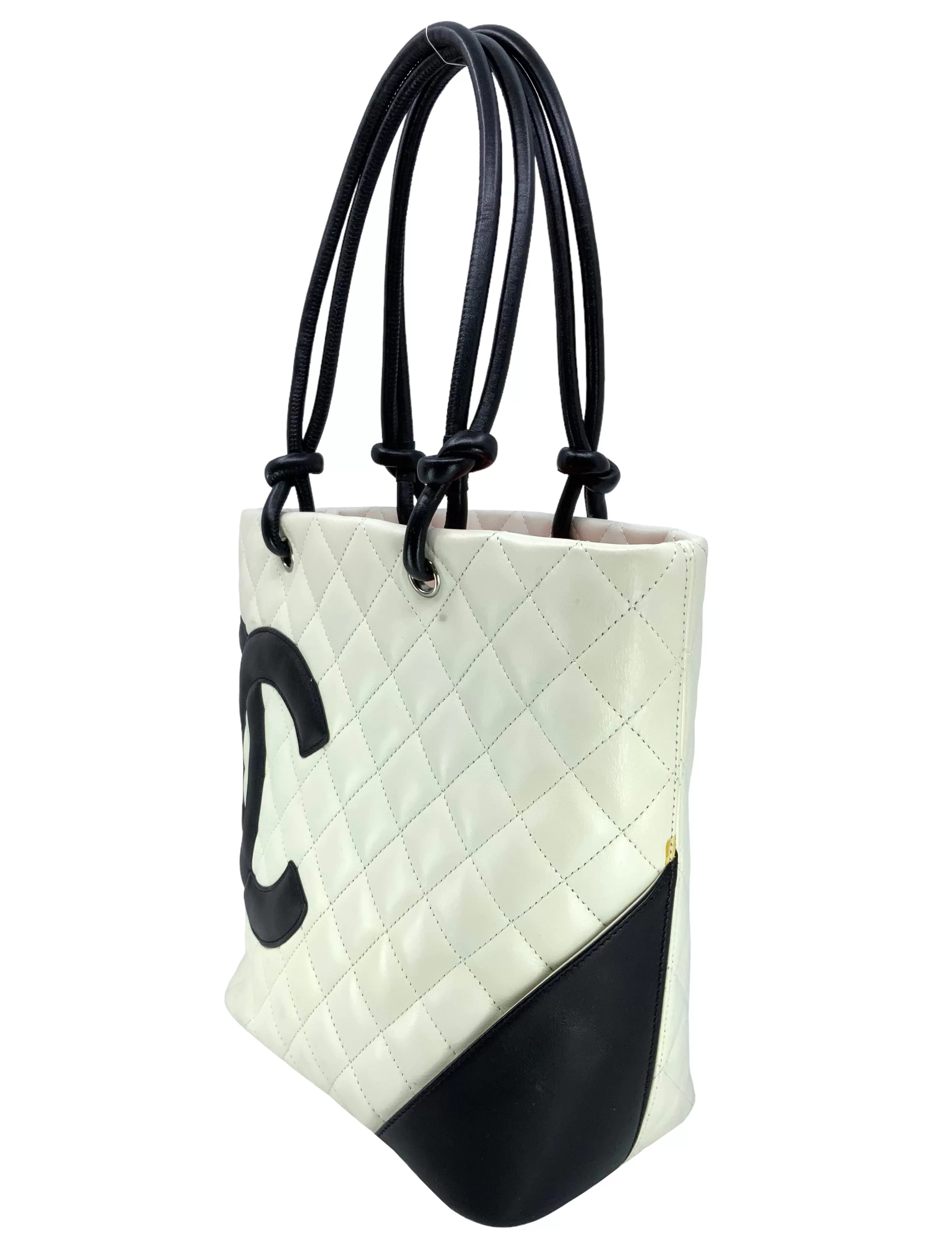 Chanel Quilted Leather Medium Cambon Tote