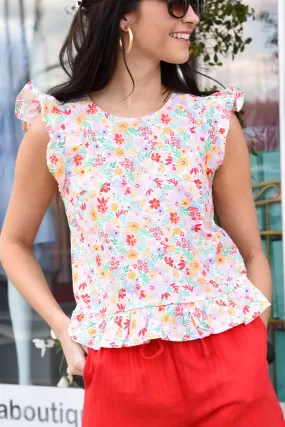 CHICA RUFFLE TOP