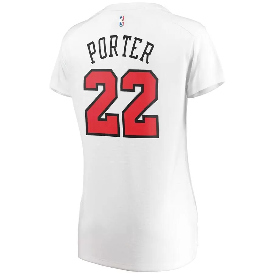 Chicago Bulls Otto Porter Fanatics Branded Fast Break Player Association Jersey Womens - White | Ireland T5619H3