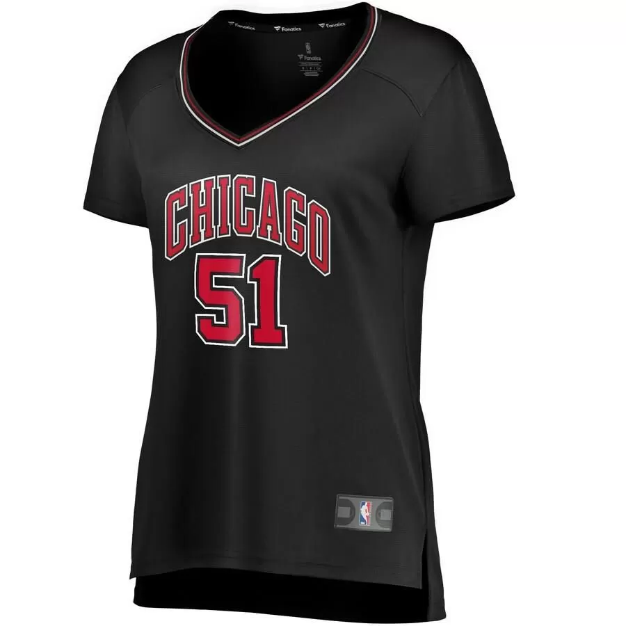 Chicago Bulls Ryan Arcidiacono Fanatics Branded Fast Break Player Team Statement Jersey Womens - Black | Ireland Q4691S3