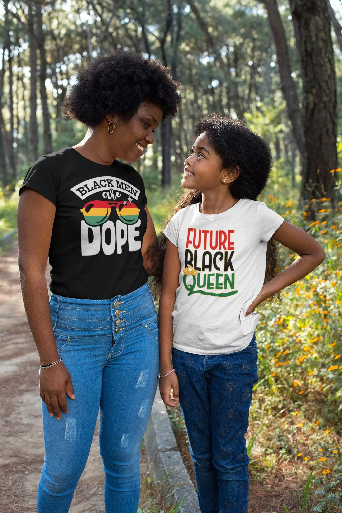 Children's Future Black Queen Tee.