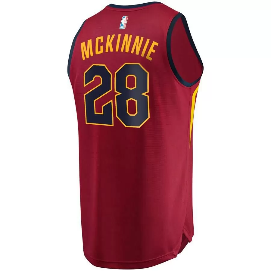 Cleveland Cavaliers Alfonzo McKinnie Fanatics Branded Fast Break Player Icon Jersey Kids - Burgundy | Ireland H0825H1