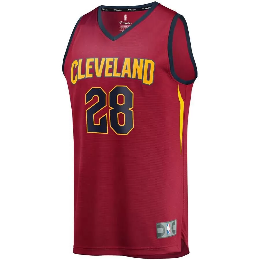 Cleveland Cavaliers Alfonzo McKinnie Fanatics Branded Fast Break Player Icon Jersey Kids - Burgundy | Ireland H0825H1