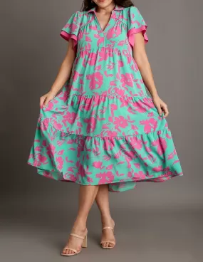 Cotton Candy Midi Dress