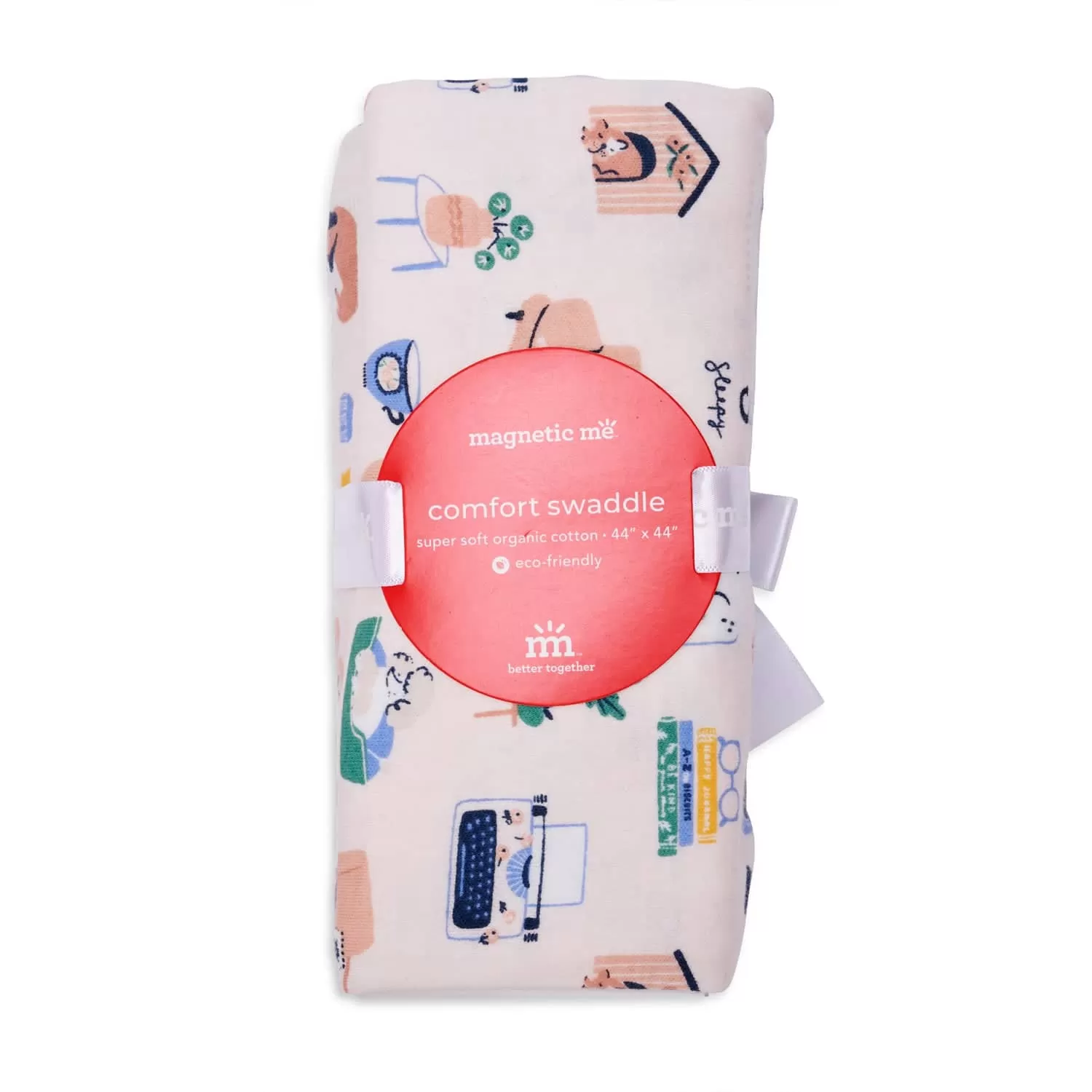 cozy days organic cotton swaddle