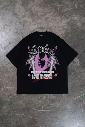 CRUEL LOVE BLACK T-SHIRT