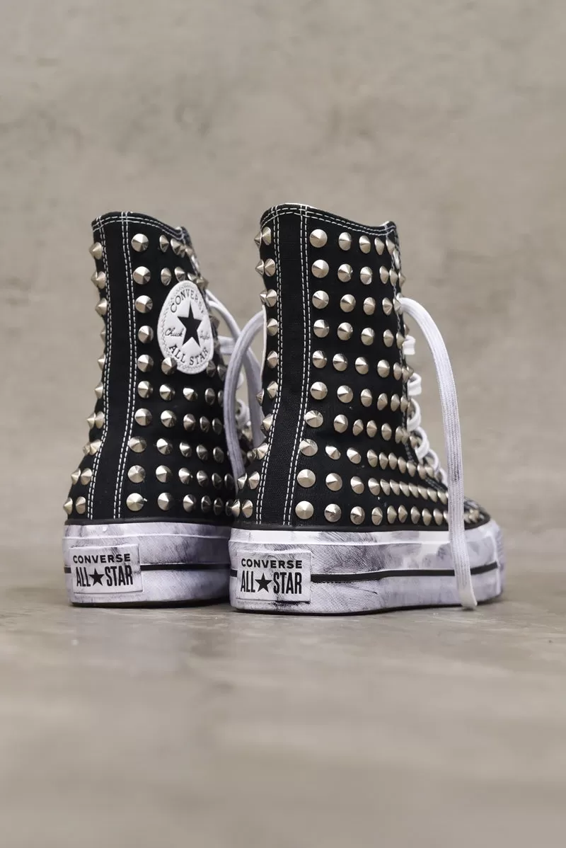 Ctas Lift X-Hi Black Custom Studs