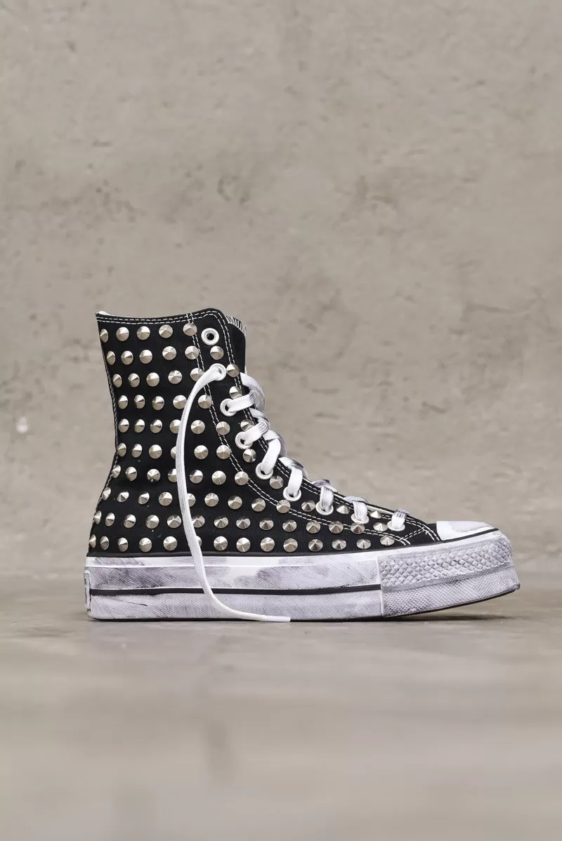 Ctas Lift X-Hi Black Custom Studs