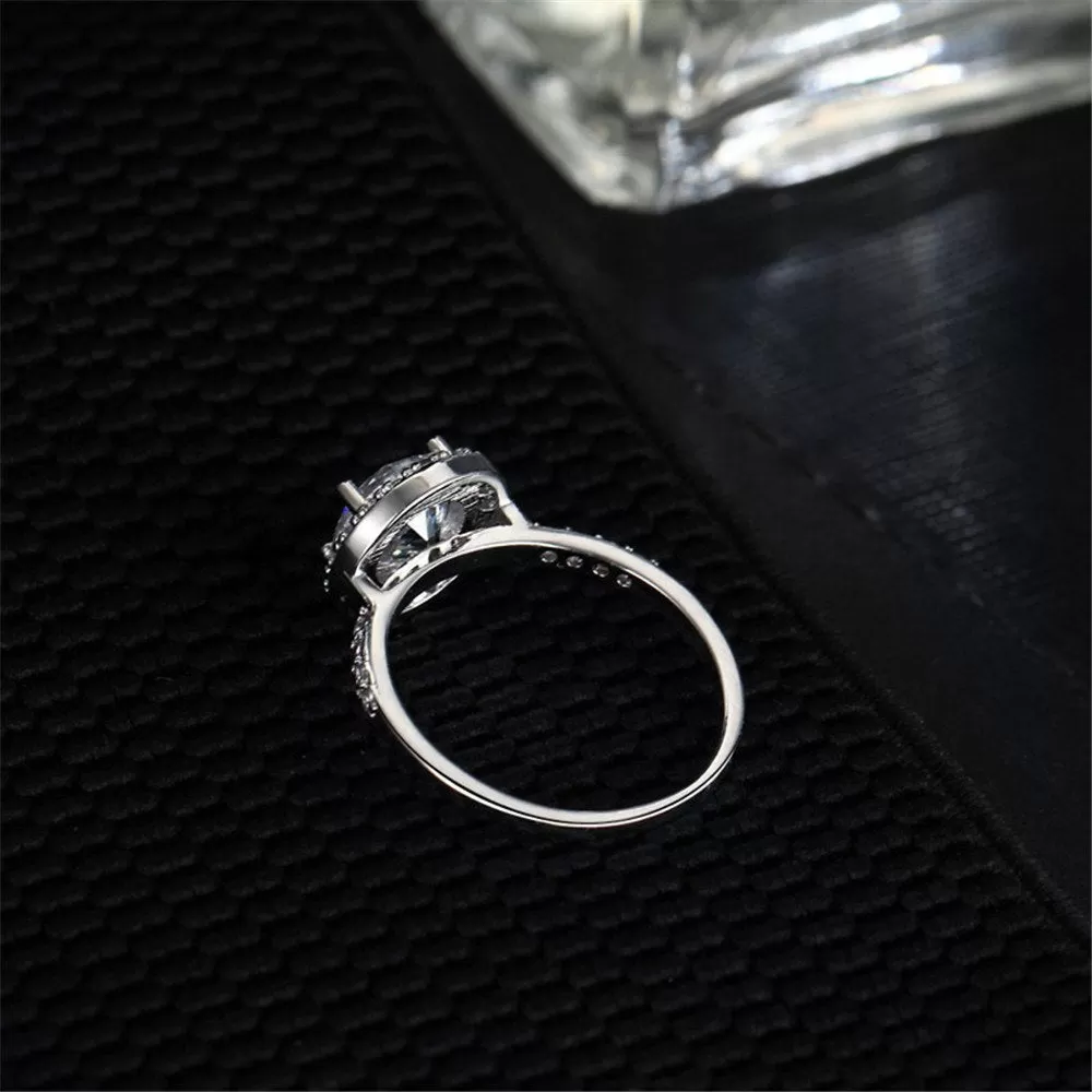 Cubic Zirconia CZ Crystal Party Ring