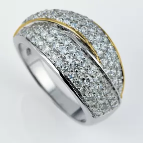 Deco Duet Ring