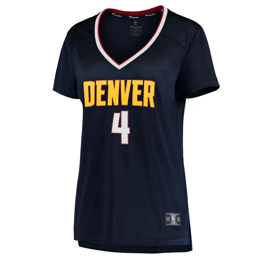 Denver Nuggets Paul Millsap Fanatics Branded Fast Break Player Icon Jersey Womens - Navy | Ireland Q7467L1