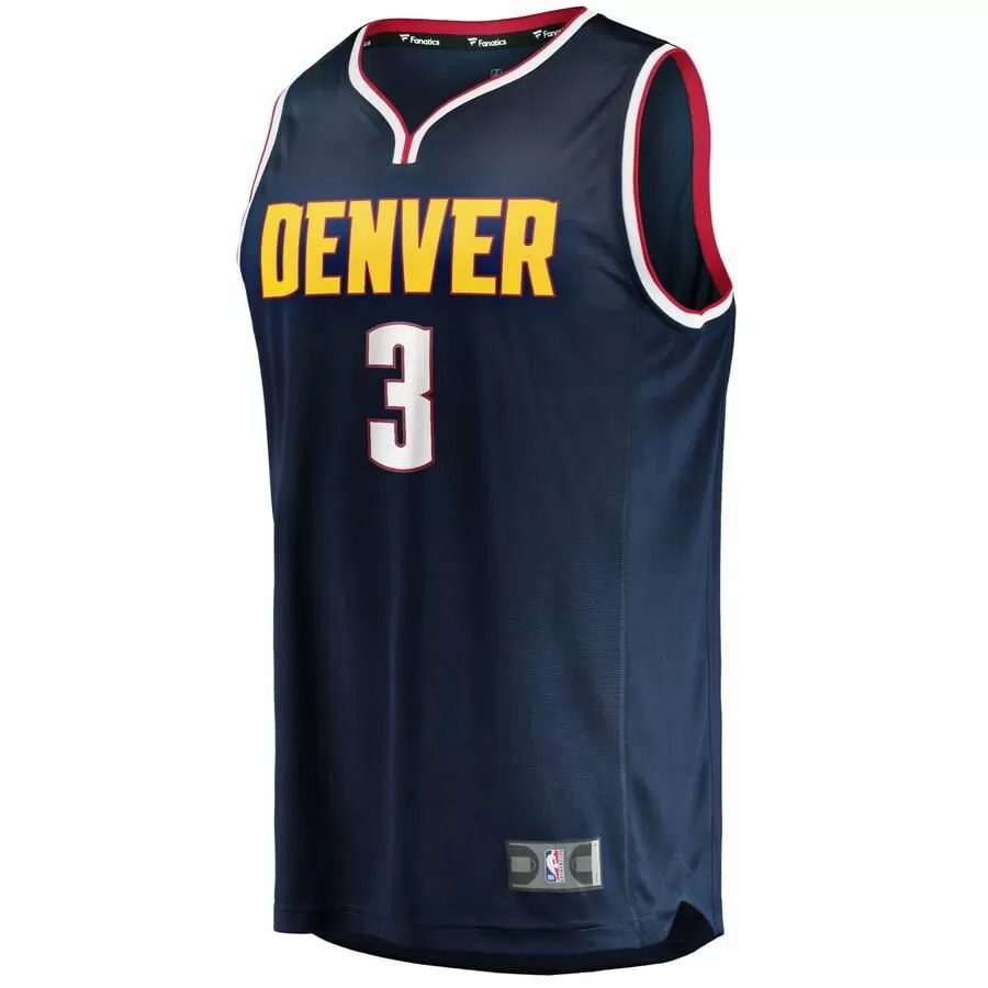 Denver Nuggets Torrey Craig Fanatics Branded Fast Break Player Icon Jersey Kids - Navy | Ireland L6147I0