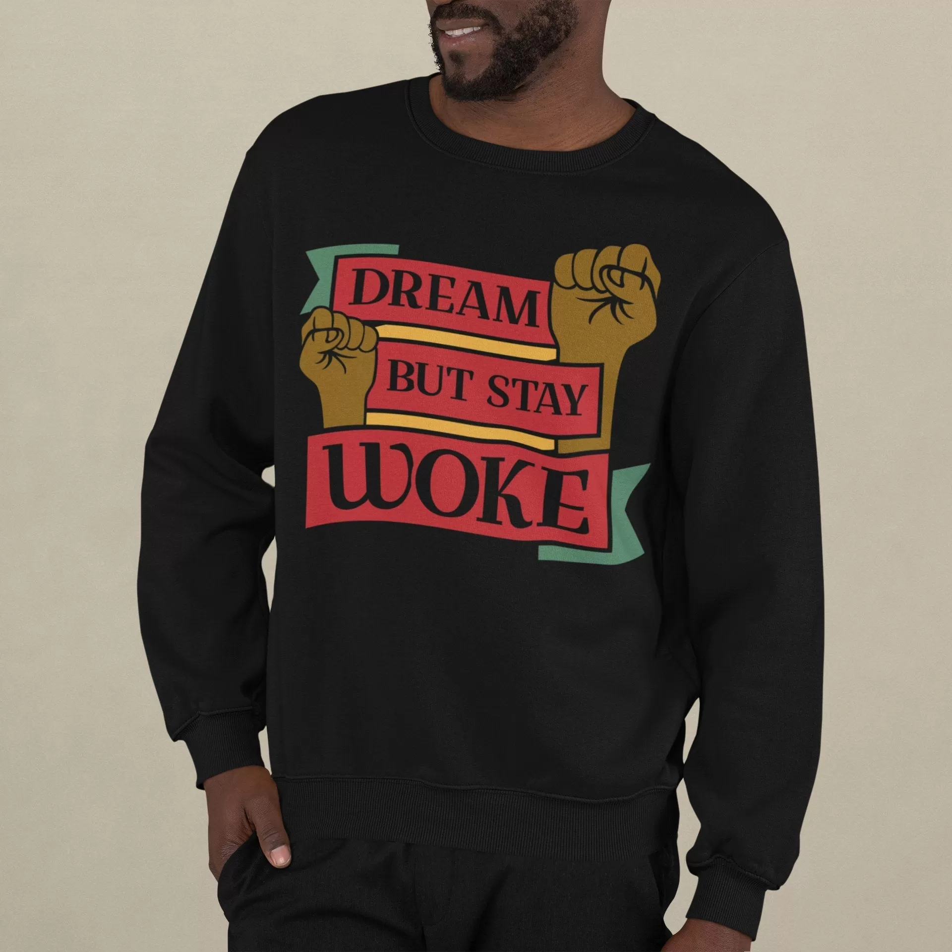 Dream, but stay woke Shirts and hoodies