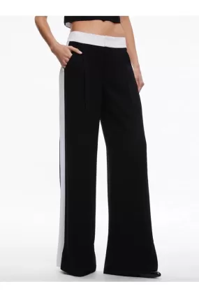 Eric Mid Rise Pant With Tux Stripe