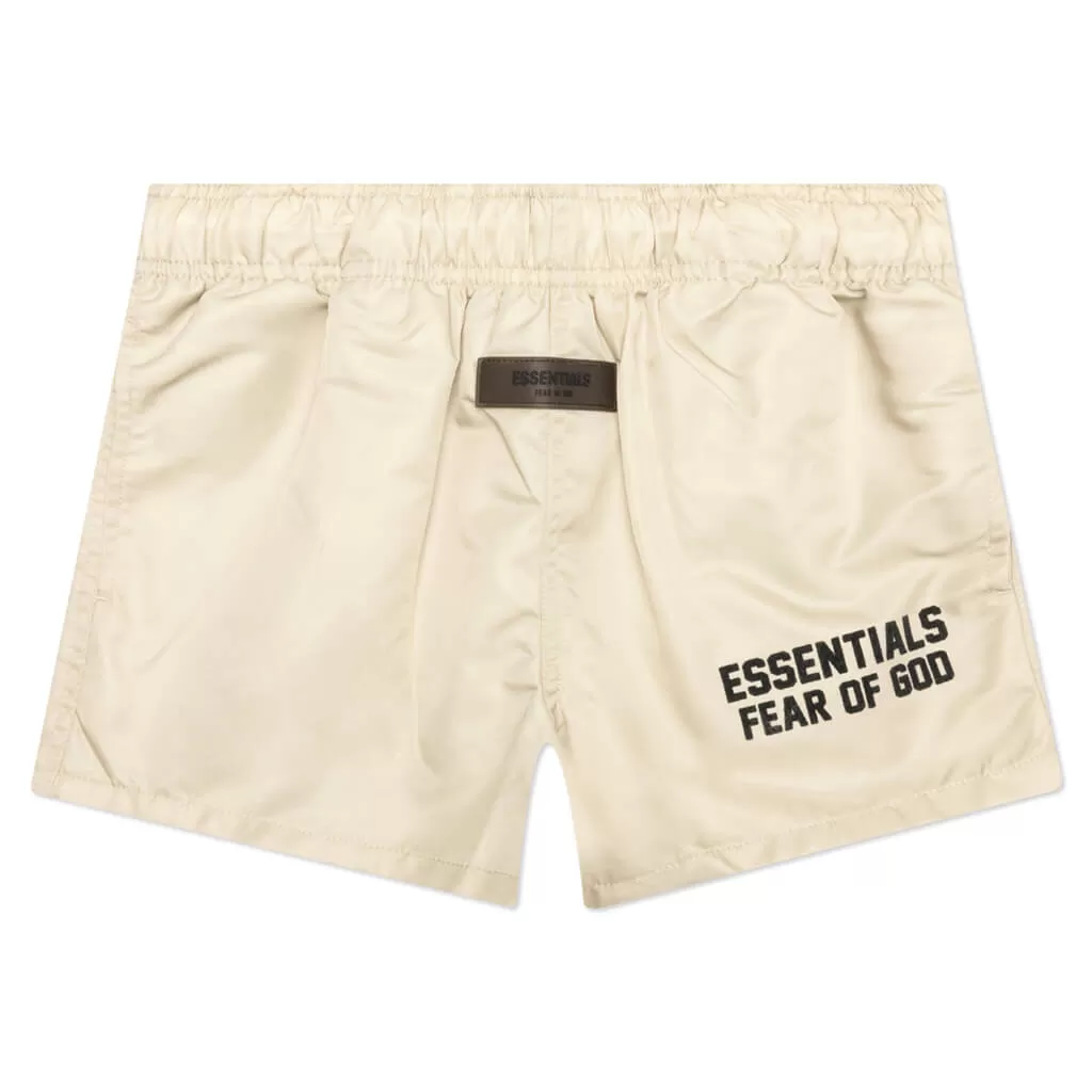 Essentials Kid's Running Short - Wheat