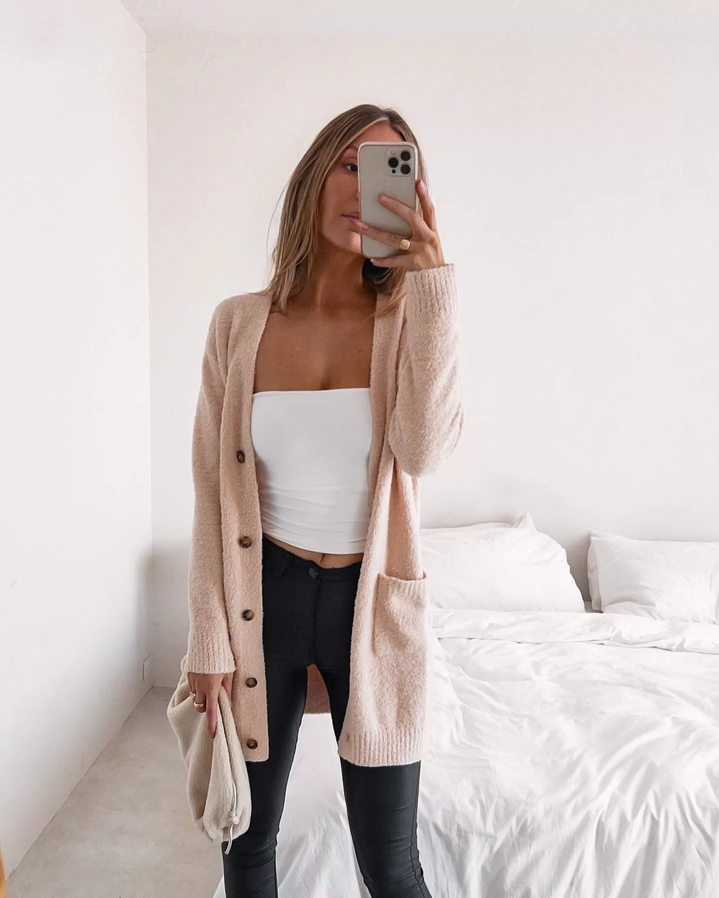 Faith Cardigan-Cream